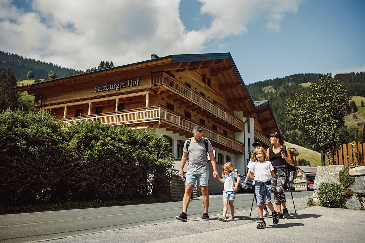 Wandern direkt vom Hotel weg
